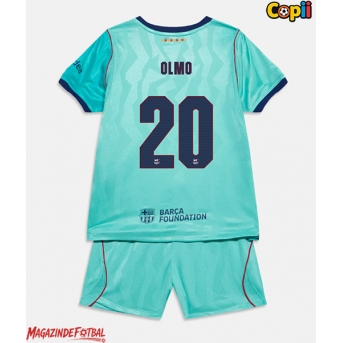 Barcelona Dani Olmo #20 Echipament de Fotbal Replică 2026-27 Copii Treilea (+ Șorturi)